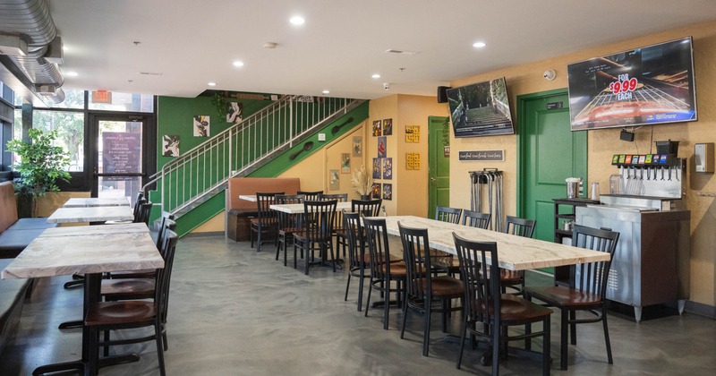 Interior, seating area