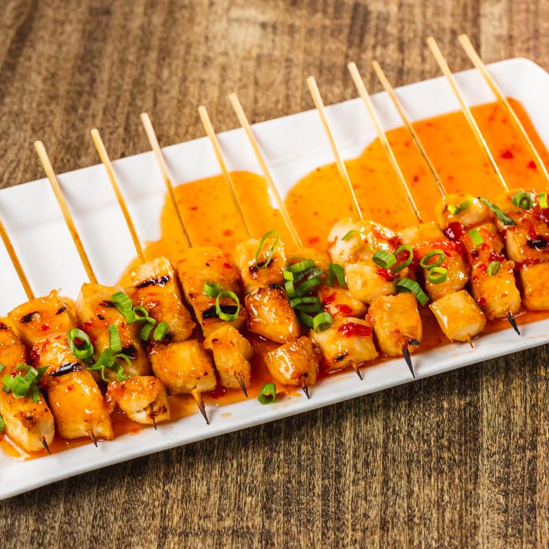 Marinated Chicken Skewers photo