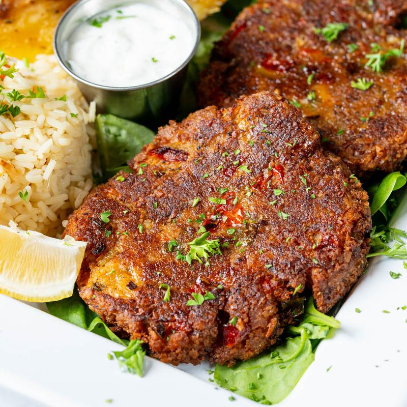 Pecan-Crusted Crab Cakes photo