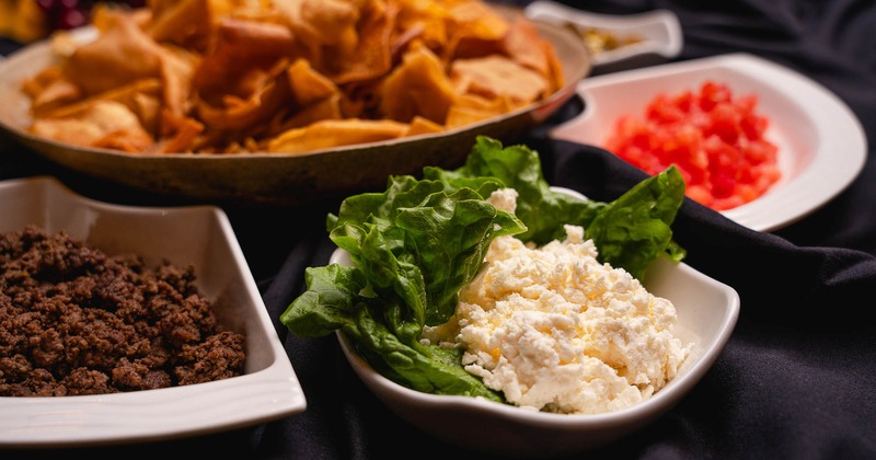 Various food on the table