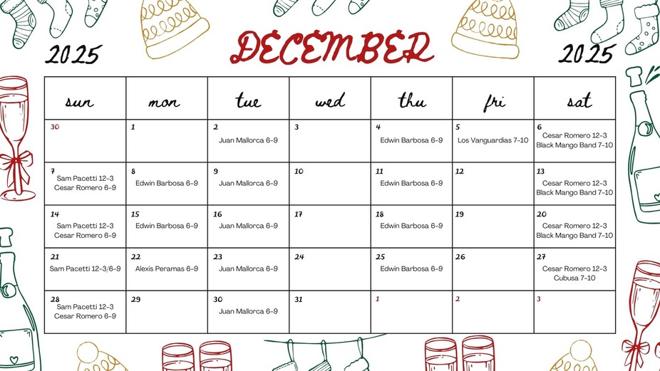 December Live Music event photo