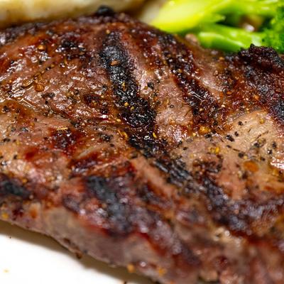 Steak done to perfection at Spot 1 Bar & Grill..