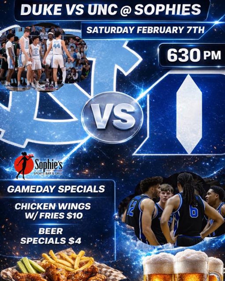 DUKE vs UNC March, 7 at Sophie's event photo