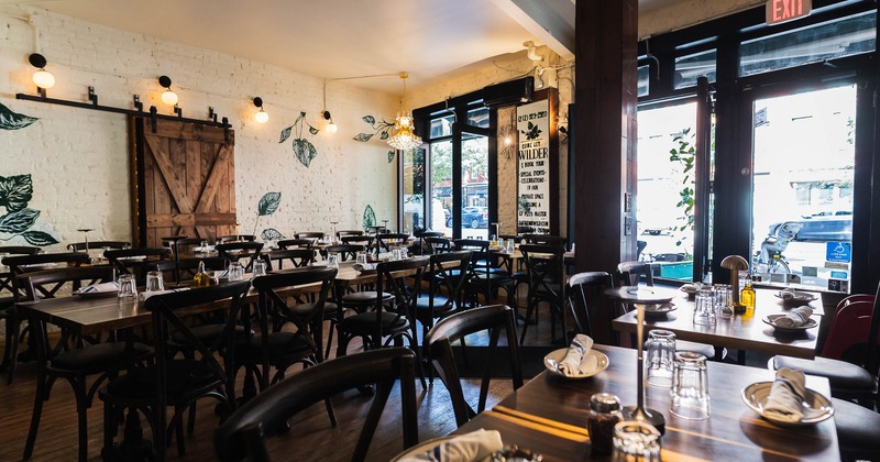 Interior, main dining area