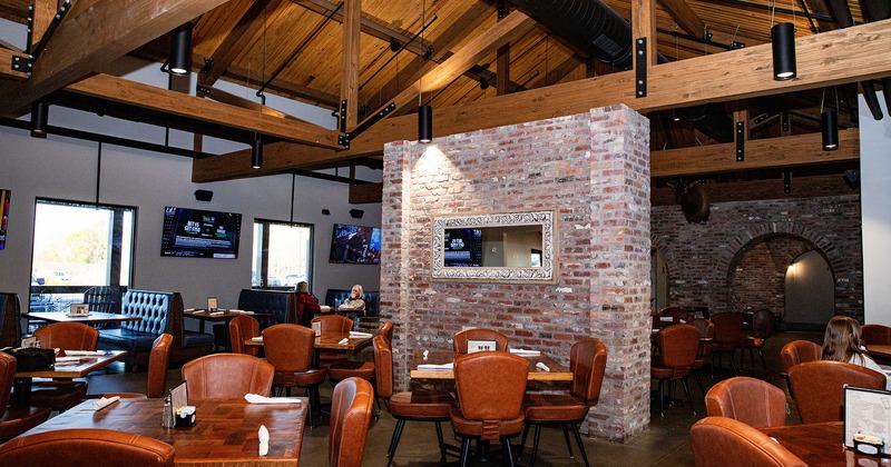Restaurant interior, dining area