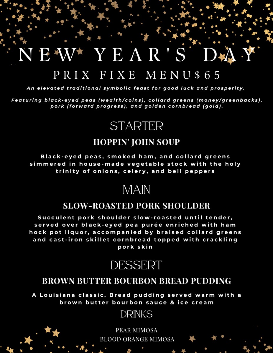 Traditional Southern New Year's Day Dinner event photo