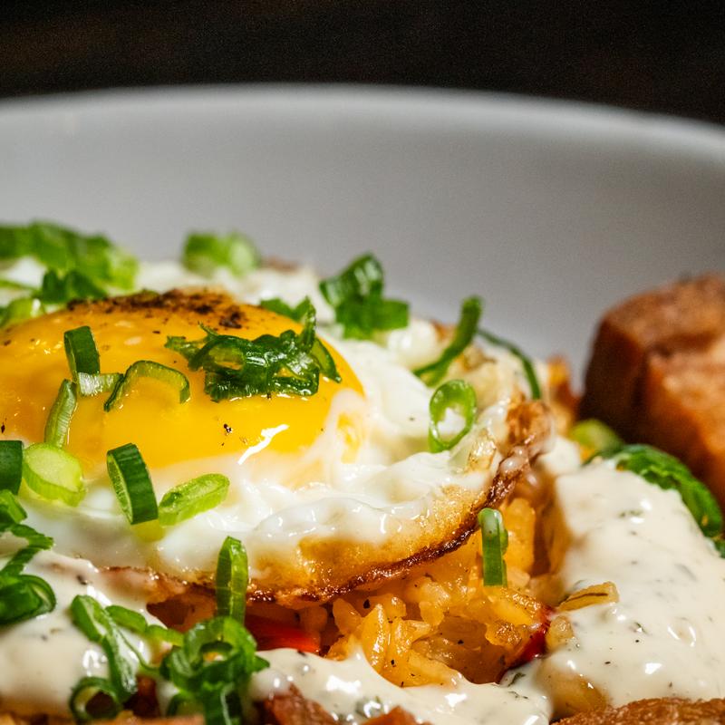 menu item 8 of 18, Pork Belly Fried Rice (GF) (DF)