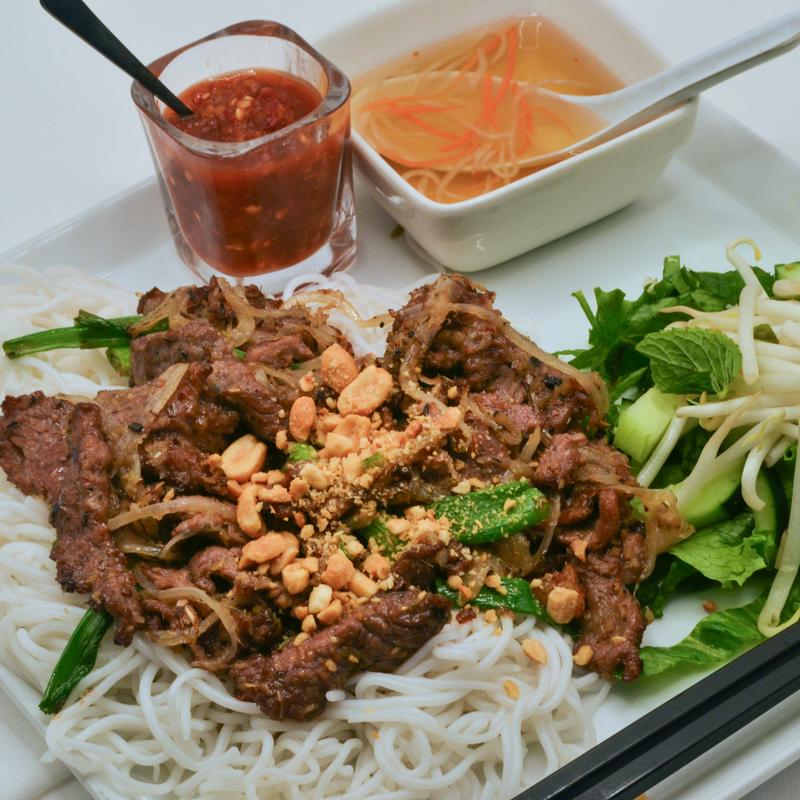 menu item 12 of 17, 50. Beef with Vermicelli Noodles