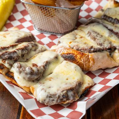 Sliced Steak Sandwich.