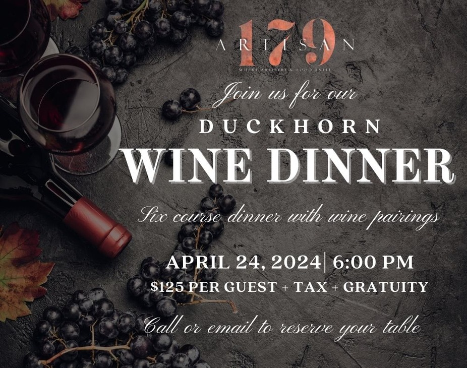 Duckhorn Wine Dinner event photo