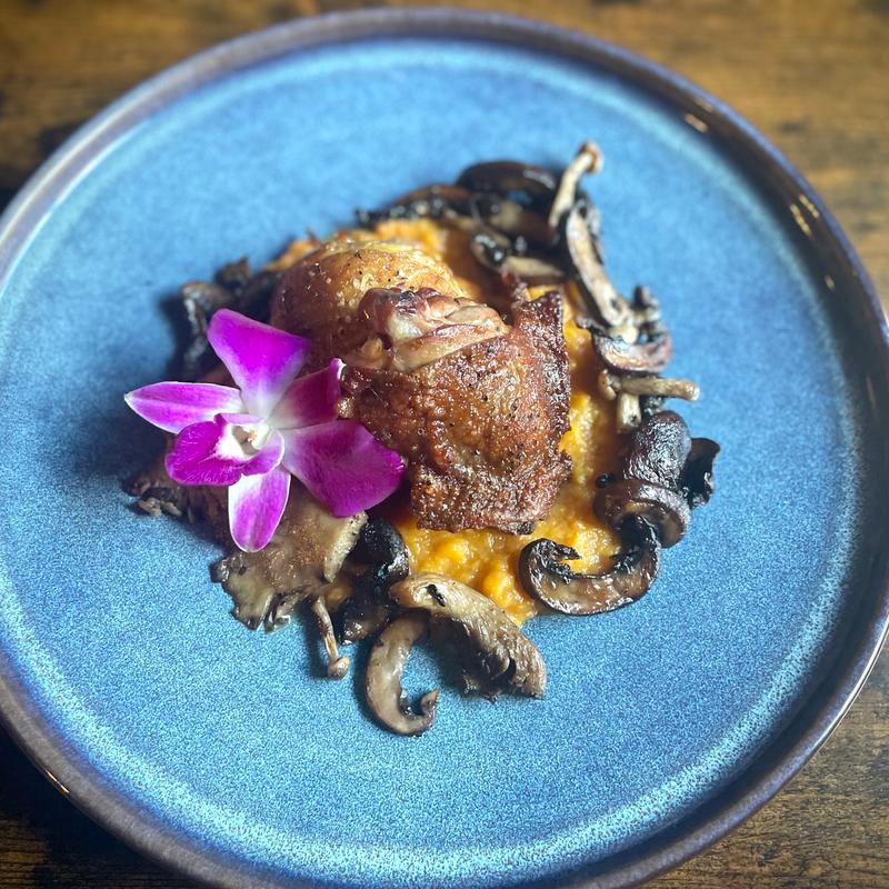 Tea Brined Chicken Thighs photo