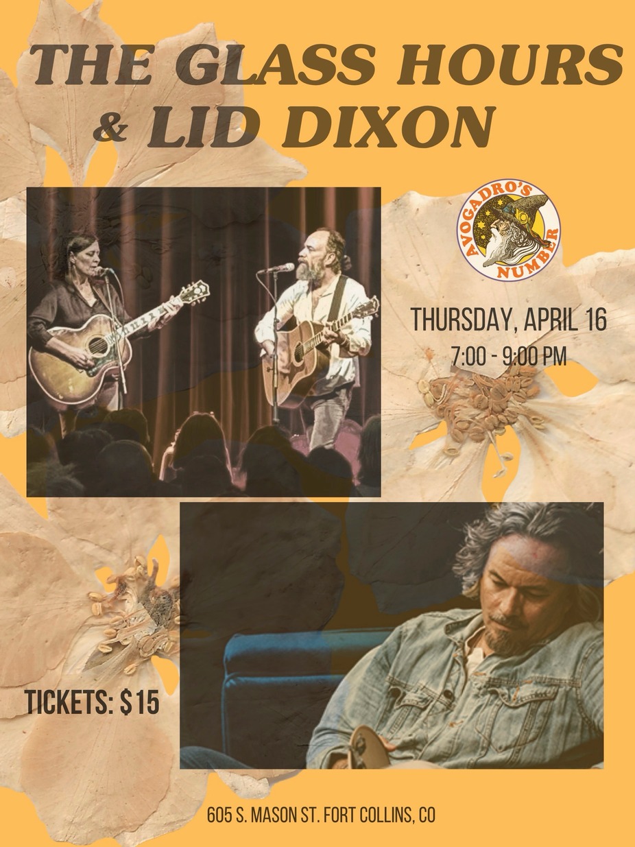 The Glass Hours and Lid Dixon event photo