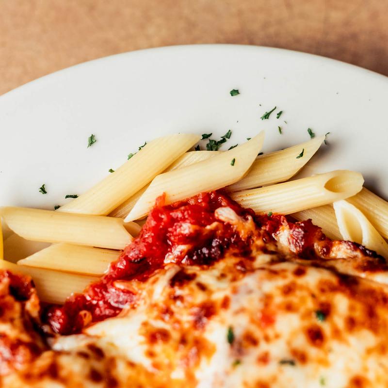 Baked Pasta w/ Mozzarella Cheese photo