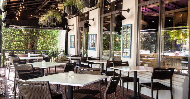 Exterior, sitting area