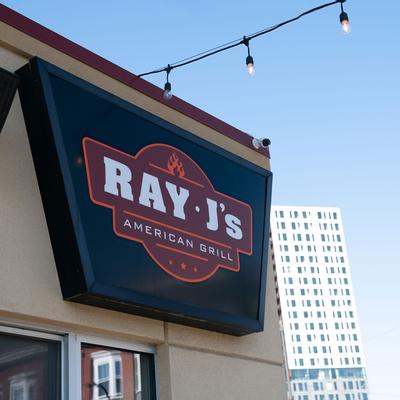 Ray J's Sign at the entrance