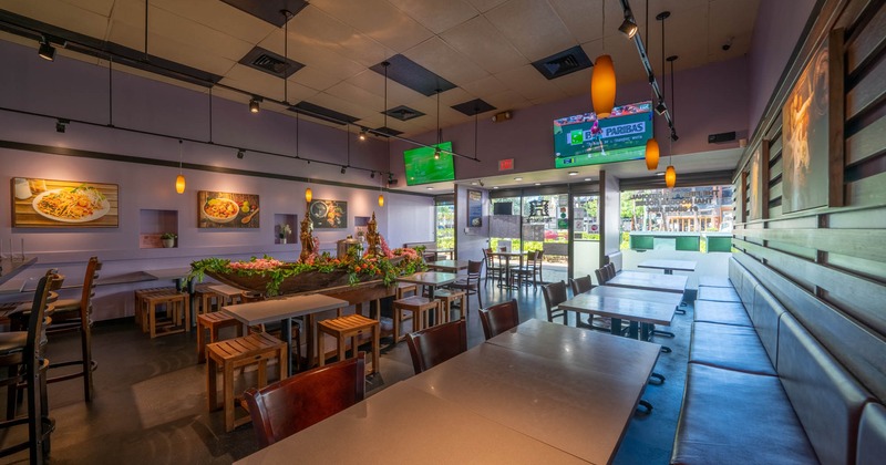 Restaurant dining area