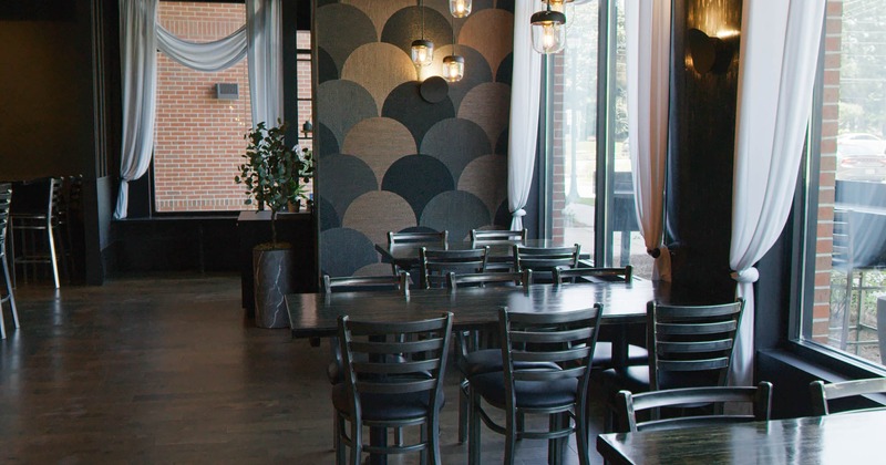 Interior, seating area