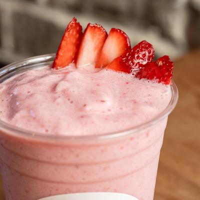 Strawberry Smoothie.