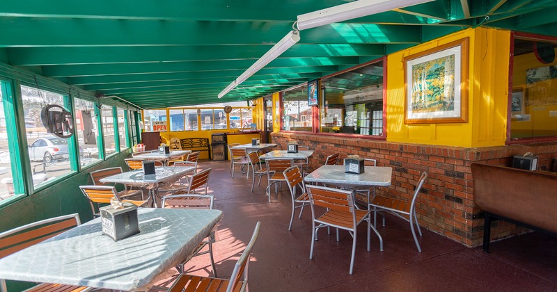 Interior, seating area