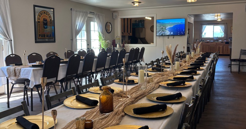 A private and intimate space for any private event