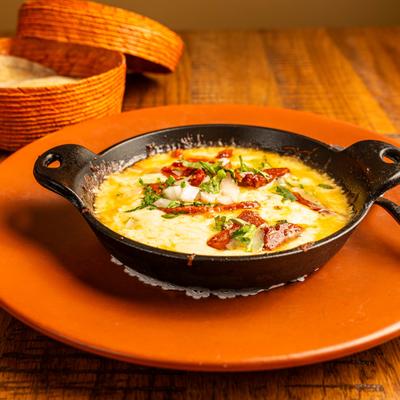 Chorizo fundido.