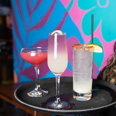 Cocktails ready to be served