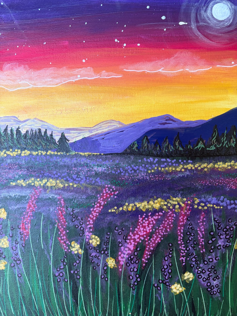 Paint, Sip, Taste event photo