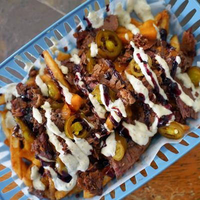 Loaded fries.