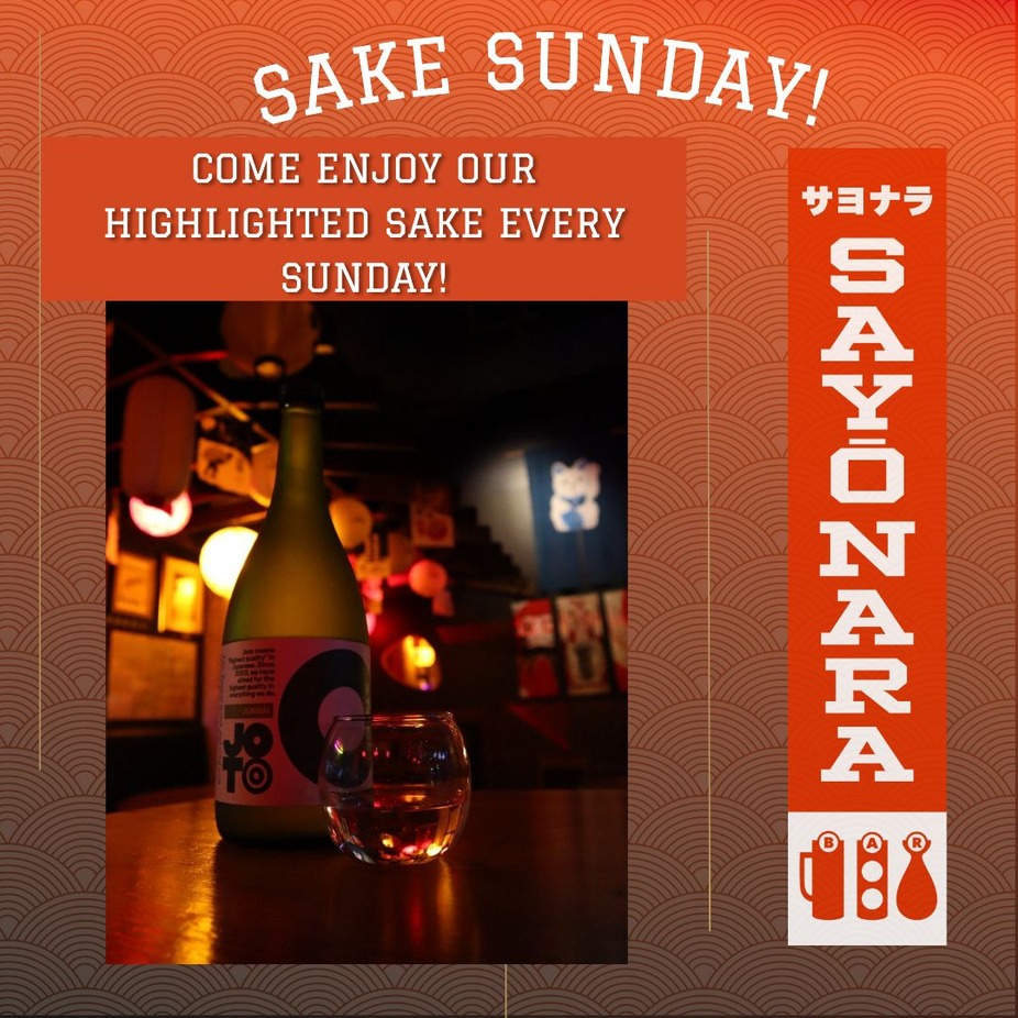 Sake Sunday event photo