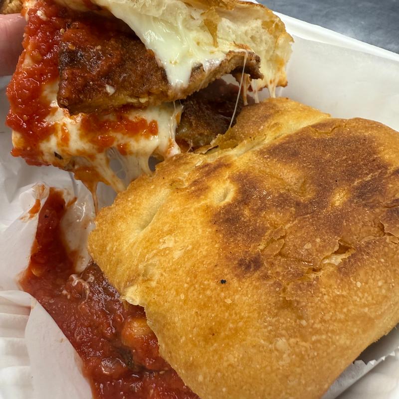 menu item 16 of 35, Eggplant Parmesan Sub