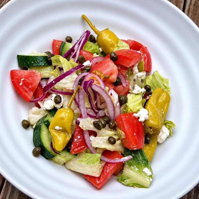 Rustic Greek Salad photo