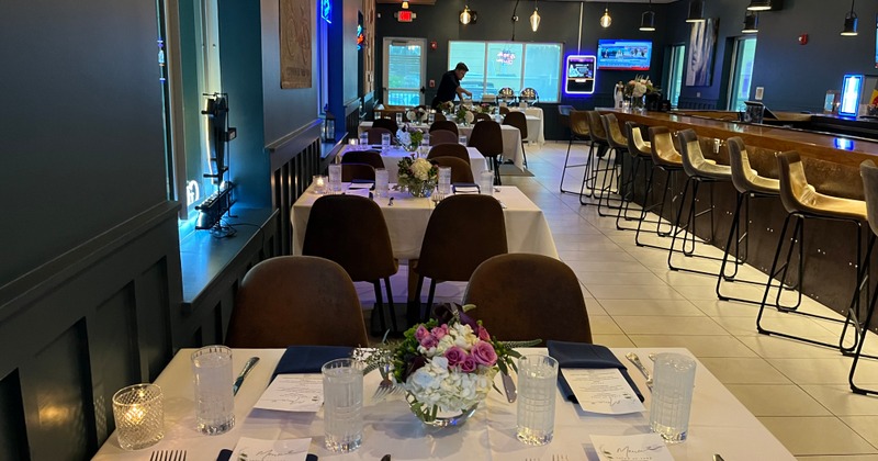 Interior, dining area