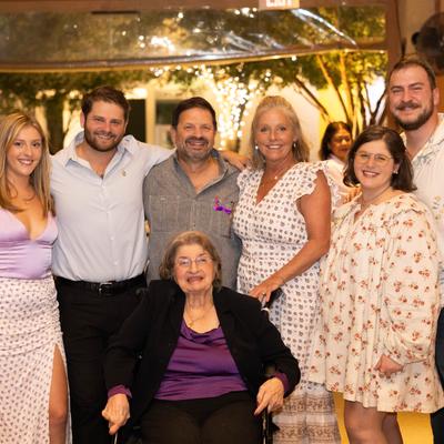 Ciro's Family at Papa C's Alzheimer Association Event.