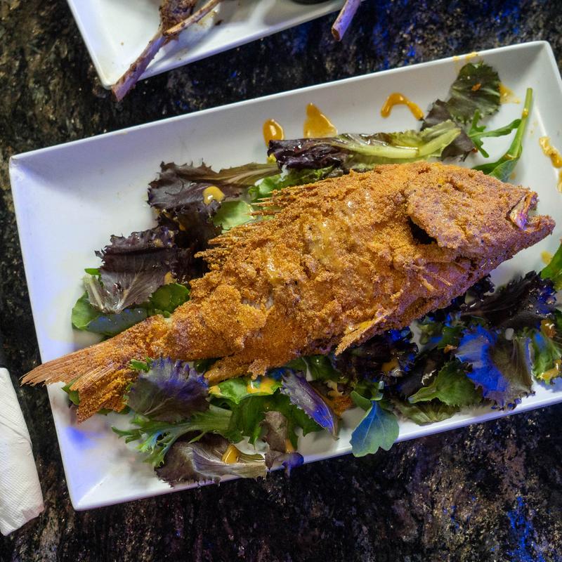 menu item 2 of 10, Whole Fried Red Snapper