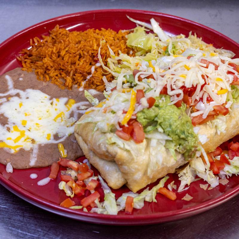 menu item 7 of 16, Macho Chimichanga Combo