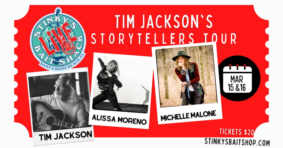 Tim Jackson's Storytellers Tour Live @ Stinky's Bait Shack event photo