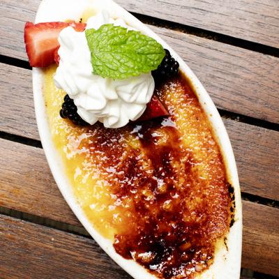 Creme Brulee.
