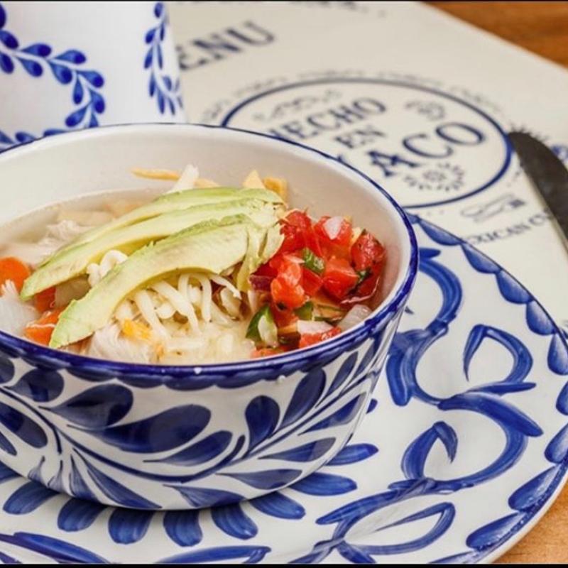 Sopa De Tortilla Y Pollo photo