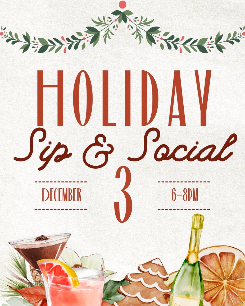 Holiday Sip & Social event photo