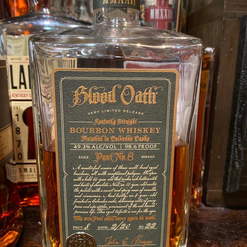 BLOOD OATH BOURBON Pact 8 photo