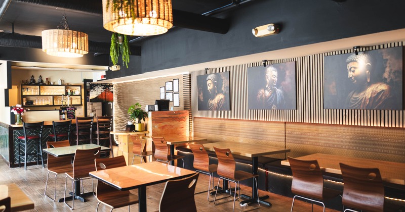Interior, seating area