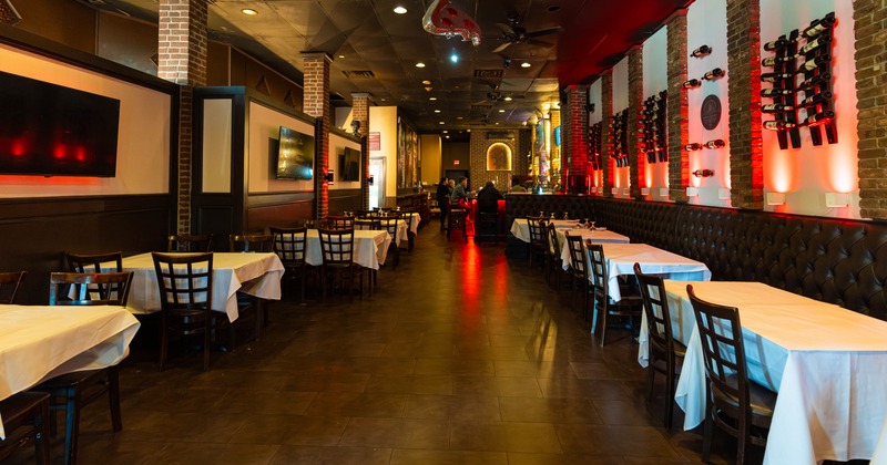 Interior, main dining area