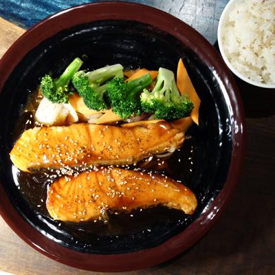 Teriyaki Salmon.