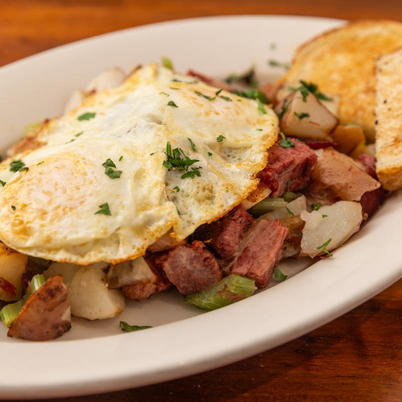 Corned Beef Hash and Eggs photo