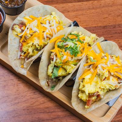 Breakfast Tacos.