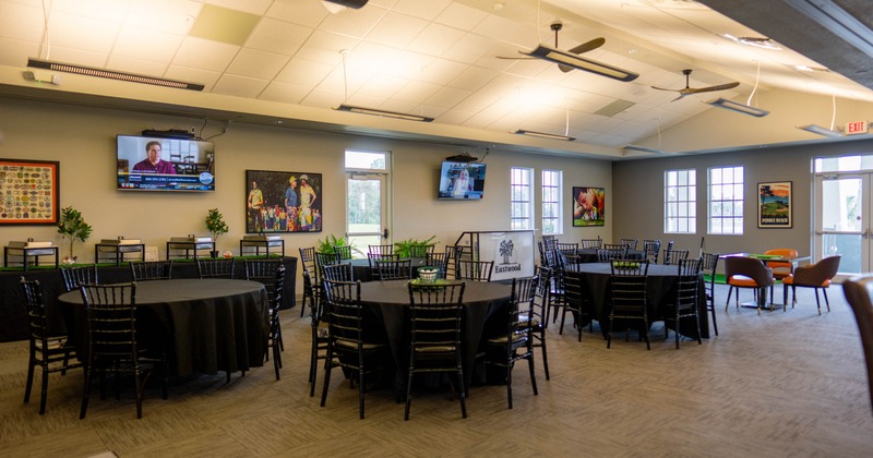 Interior seating space