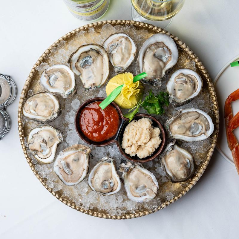 Fresh Oyster on Half Shell photo