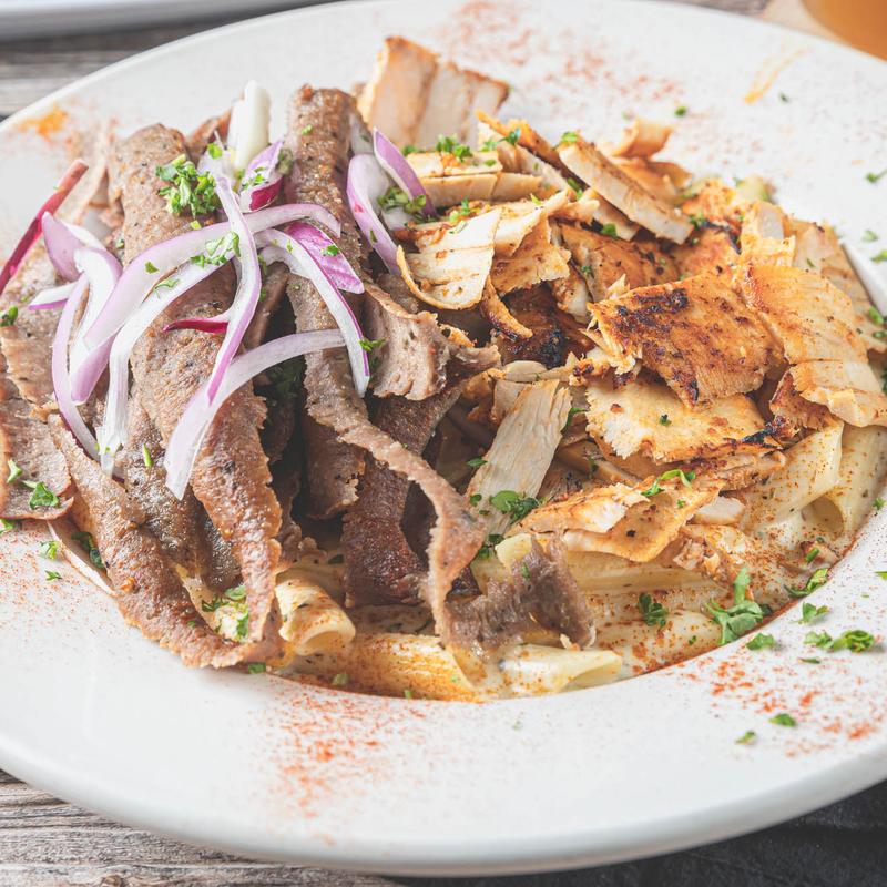Combo Chicken Shwarma/Gyro Pasta photo