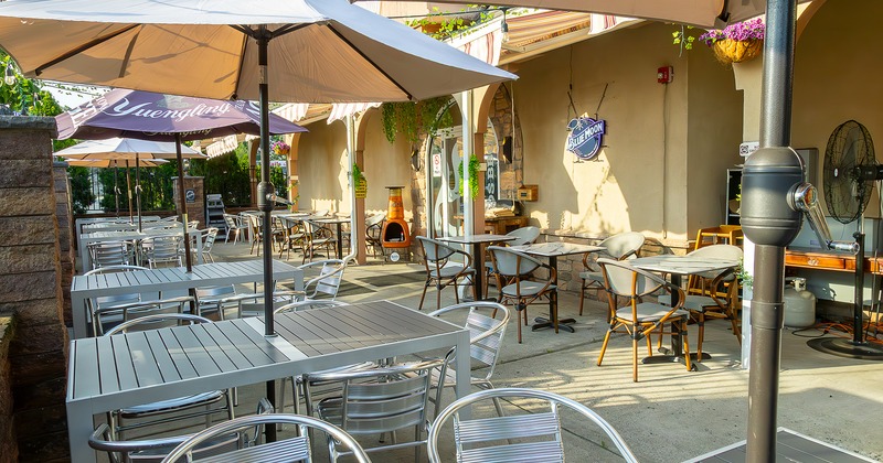 Outdoor seating area