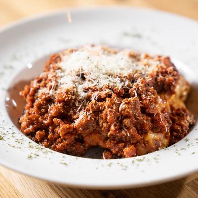 Lasagna plate.